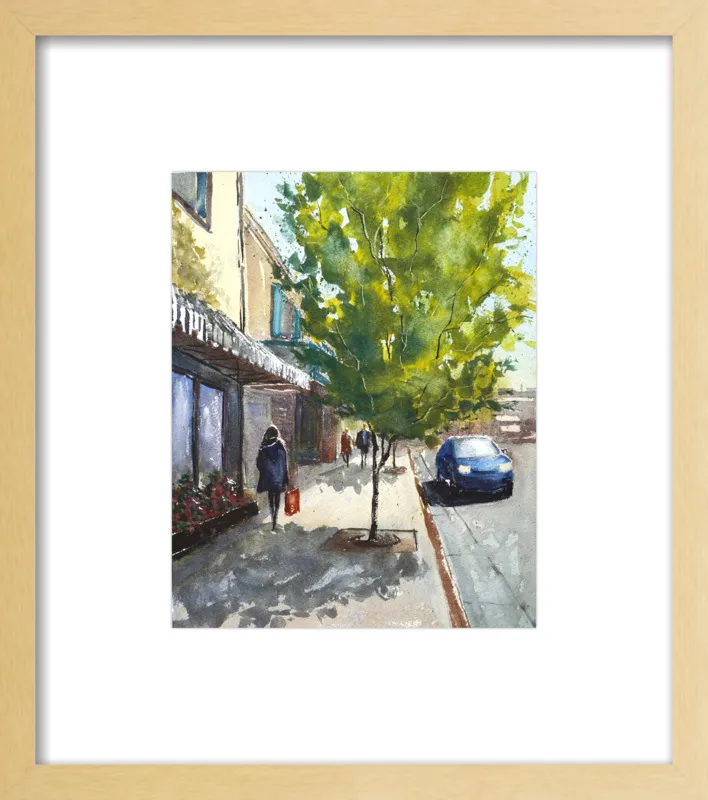 Shops in Laguna by Lauren Dusing for Artfully Walls