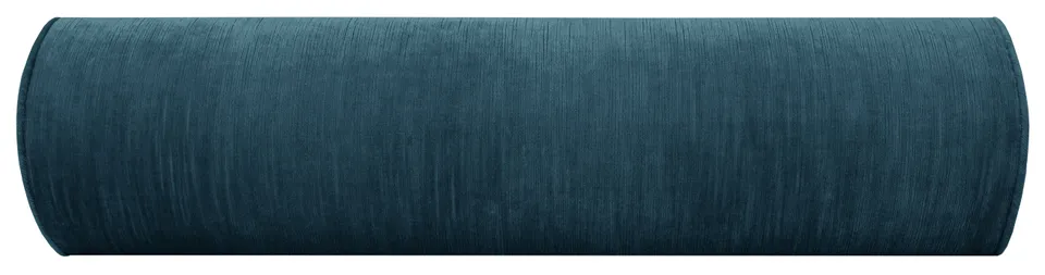 THE BOLSTER :: STRIE VELVET // HARBOUR BLUE - KING // 9" X 48"