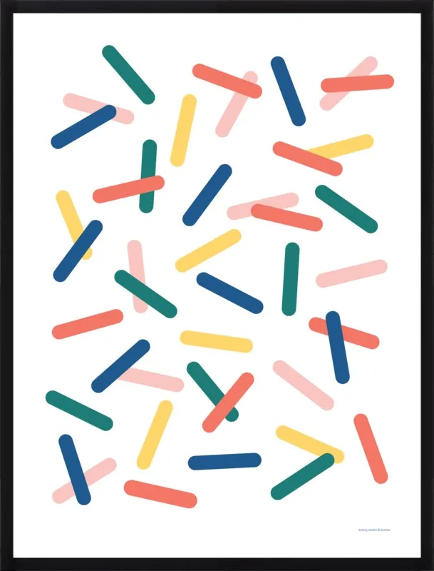 Sprinkle by Becky Hui Chan for Artfully Walls