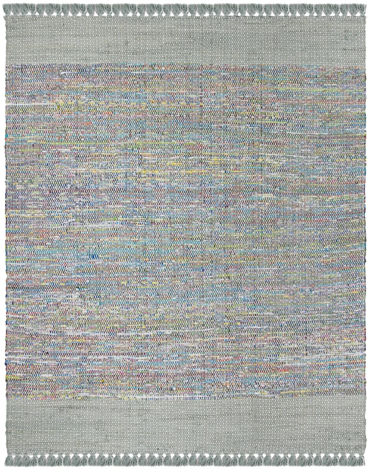 Arlo Home Hand Woven Area Rug, MTK972A, Grey/Multi,  8' X 10'