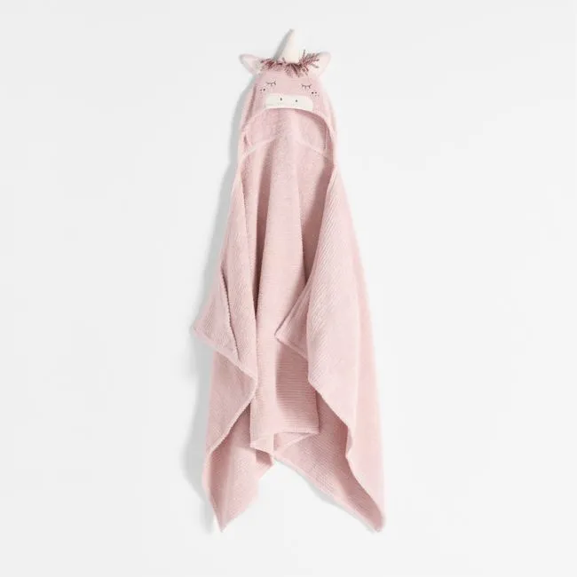 Unicorn 100% Organic Cotton Hooded Kids Towel