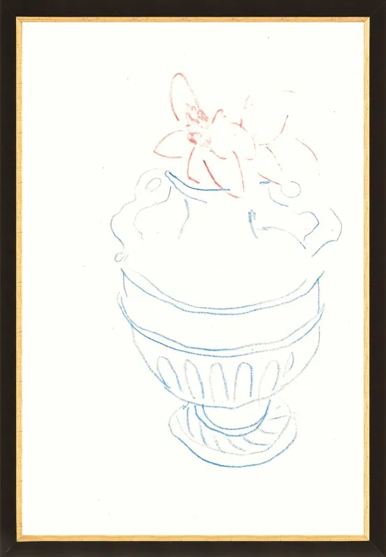 Sevres vase by Shanti Shea An for Artfully Walls