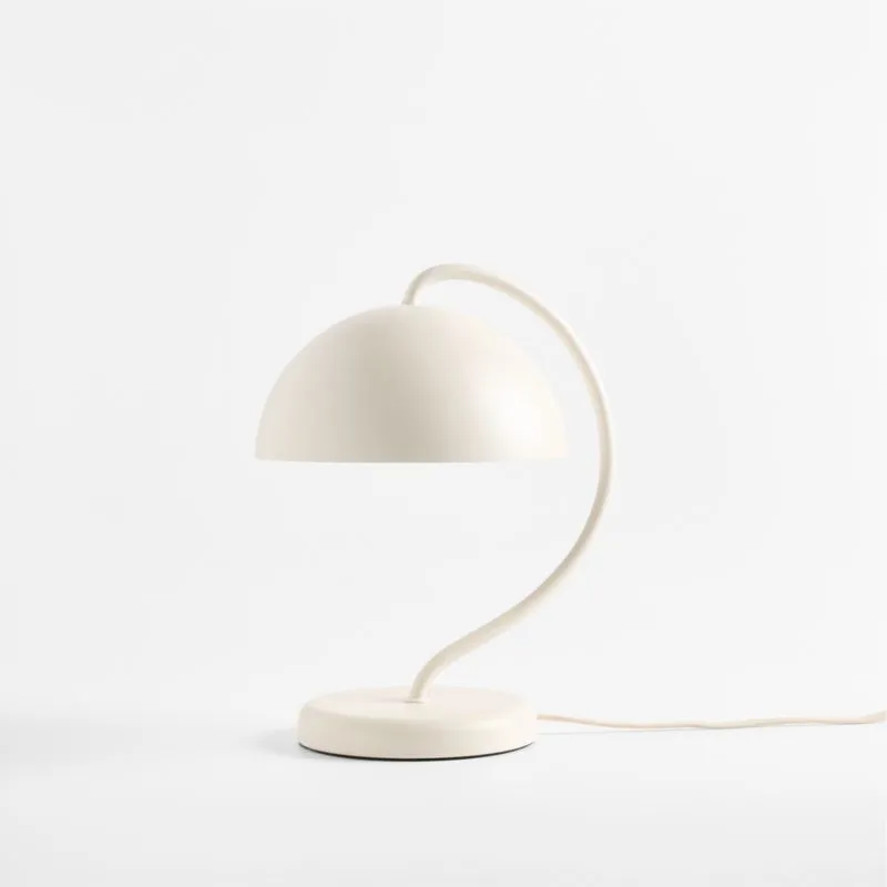 Nello Cream Metal Desk Lamp