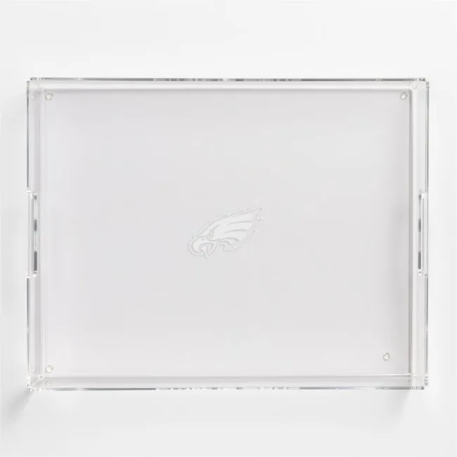 NFL Philadelphia Eagles Large Rectangle Acrylic Decorative Tray
