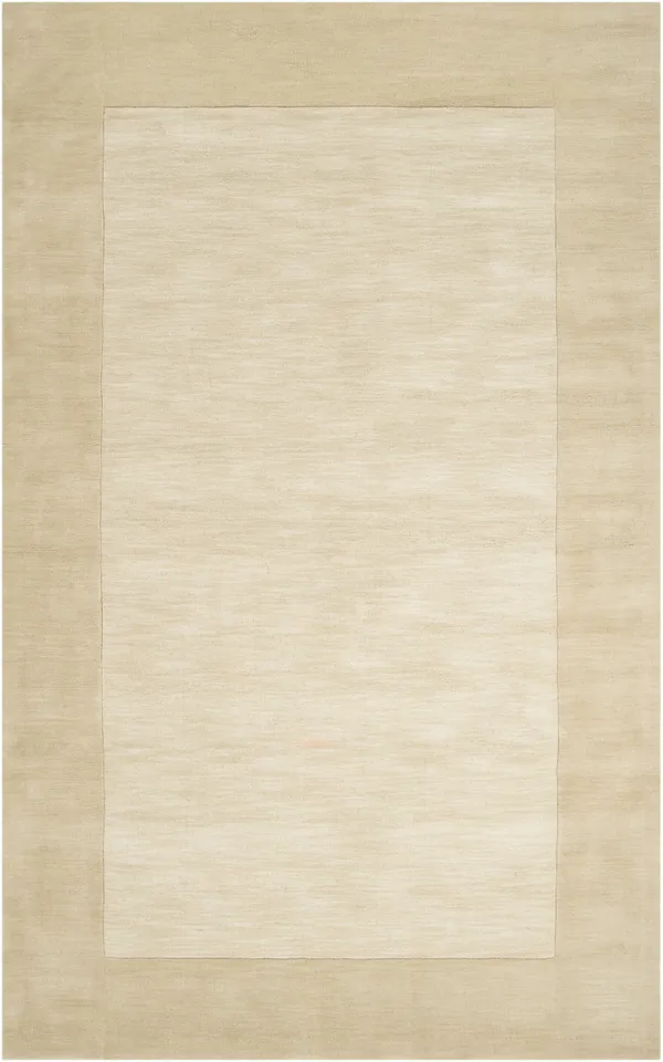 Mystique Beige Indoor 8' x 11' Handmade Rug