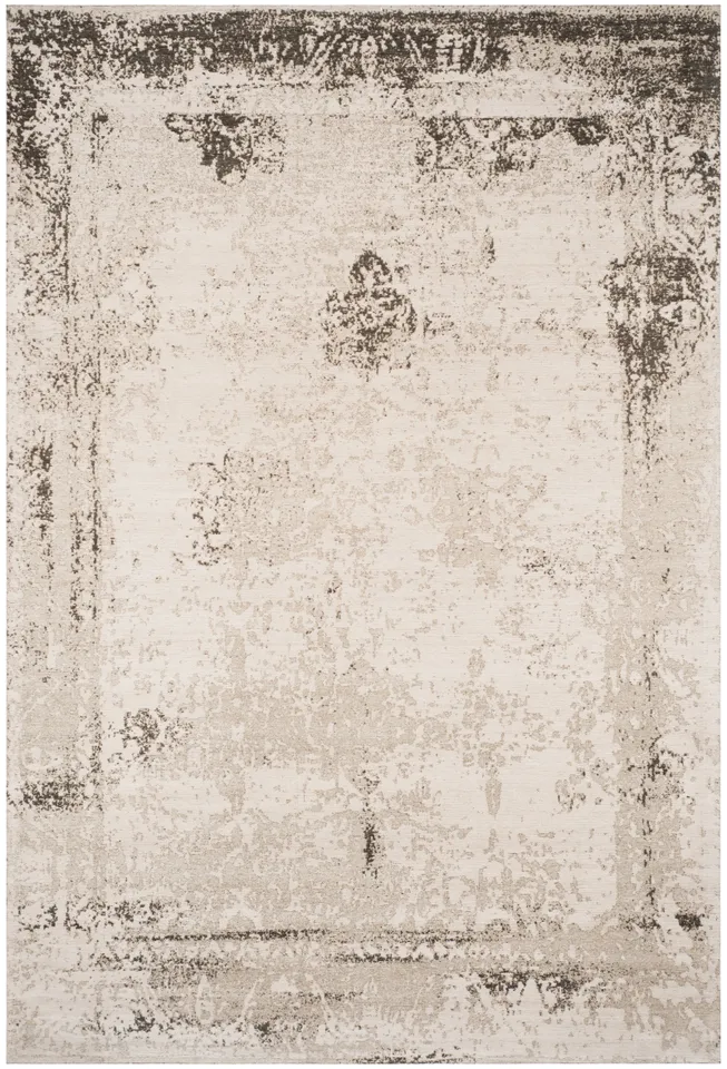 Arlo Home Woven Area Rug, CLV125H, Anthracite,  8' X 11'