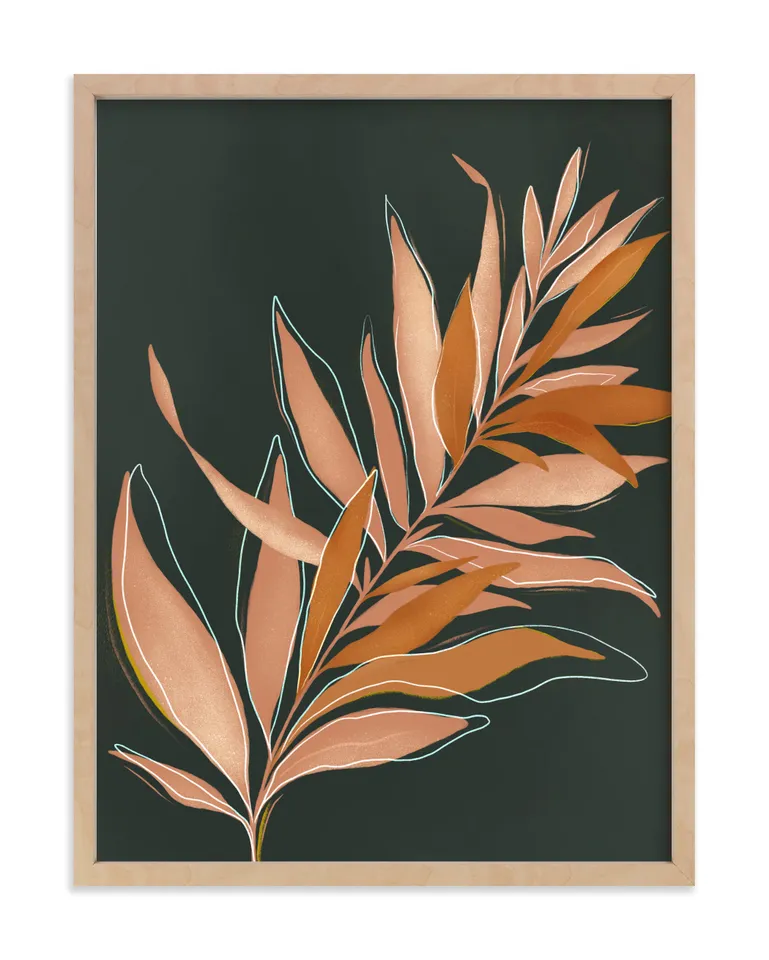 Falling Fern Limited Edition Fine Art Print
