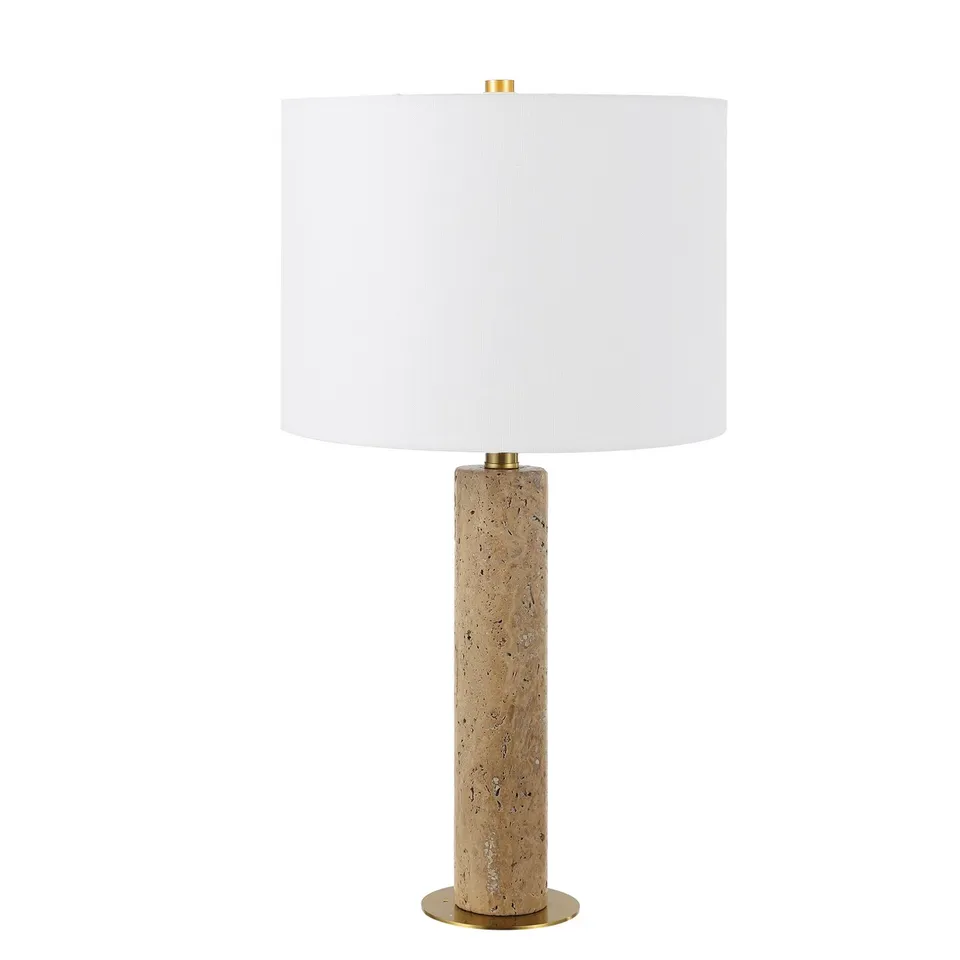 Dara 25 Inch Table Lamp - Beige