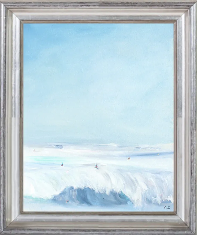 Wave Riders  by Caroline Chriss  for Artfully Walls