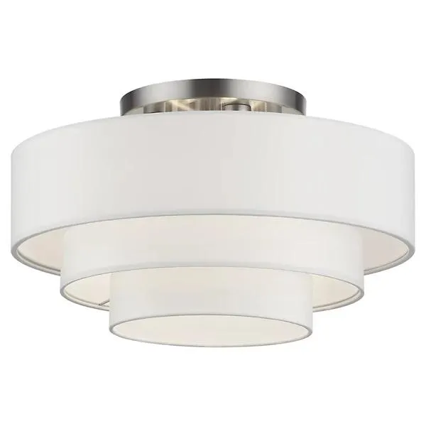 Geraldine Large Semi-Flushmount