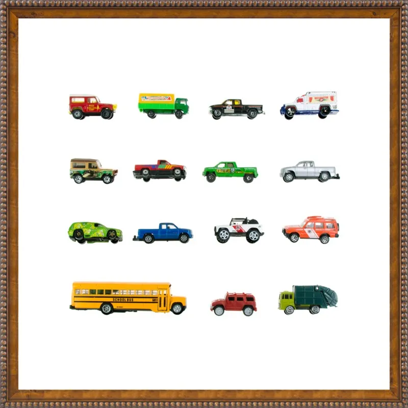 Vintage Toy Trucks by Jennifer Steen Booher for Artfully Walls