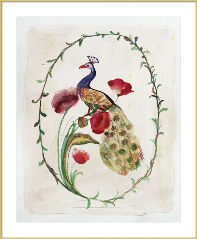 Peacock by Ruti Shaashua for Artfully Walls