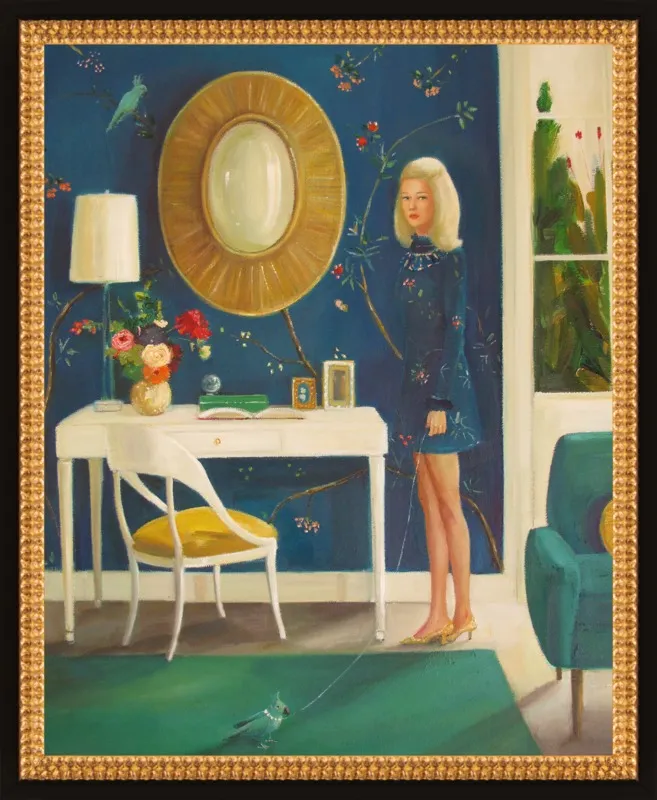 The Invisible Nature of Tansy Fairchild by Janet Hill for Artfully Walls