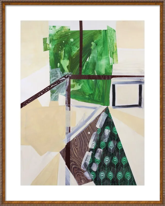 Abstract Study (trail map) by Pamela Staker for Artfully Walls