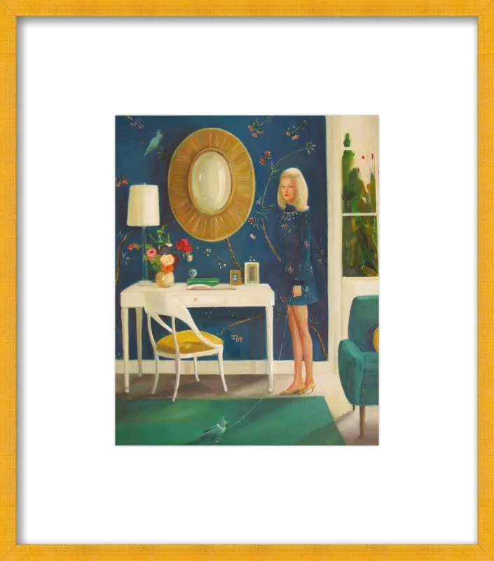 The Invisible Nature of Tansy Fairchild by Janet Hill for Artfully Walls