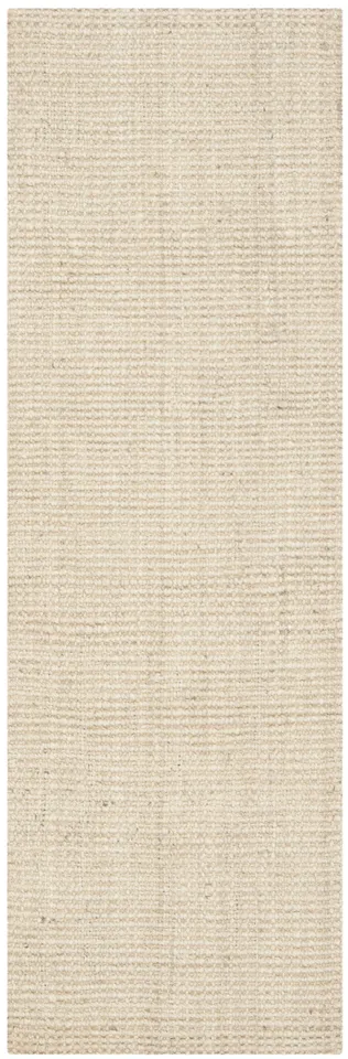 Arlo Home Hand Woven Area Rug, NF730A, Ivory,  2' 3" X 13'