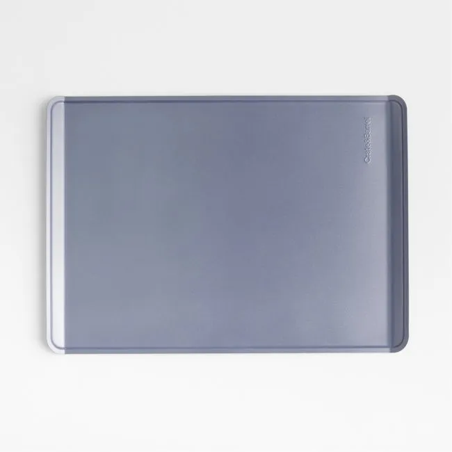 Crate & Barrel Slate Blue Silicone Nonstick Cookie Sheet