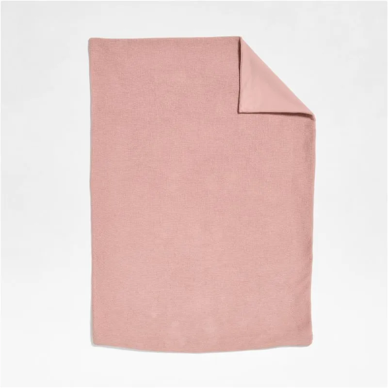 Scoop Violet Rose Organic Cotton Gauze Toddler Duvet Cover