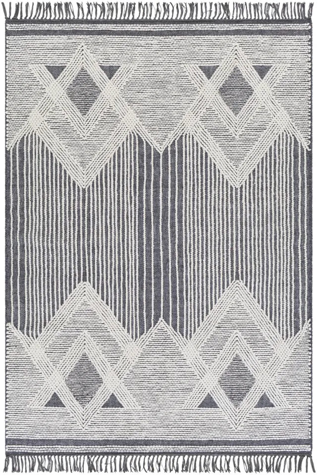 Cheyenne Gray Indoor 2' x 3' Handmade Rug