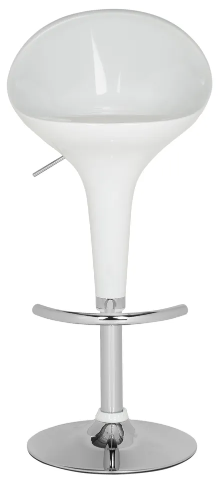 Zorab Swivel Bar Stool - White