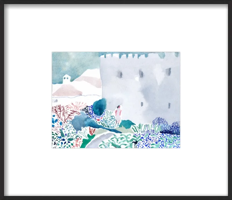 Castle Flowers by Charlotte Ager for Artfully Walls