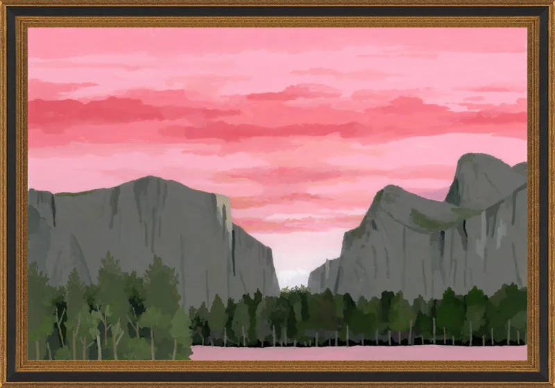 Dawn of Yosemite Park by Hiroyuki Izutsu for Artfully Walls