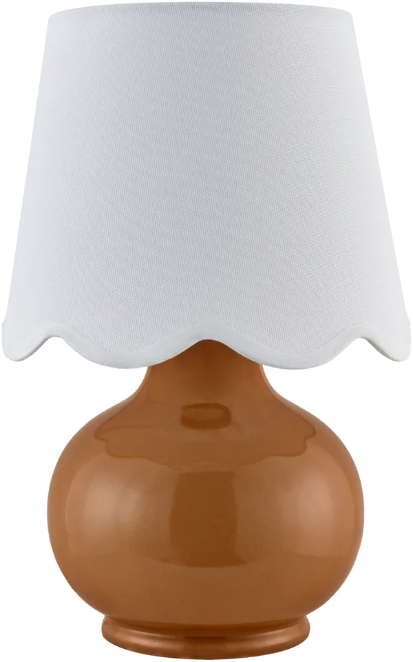 Stella Diminuta  Glazed 13"H x 8"W x 8"D Accent Table Lamp