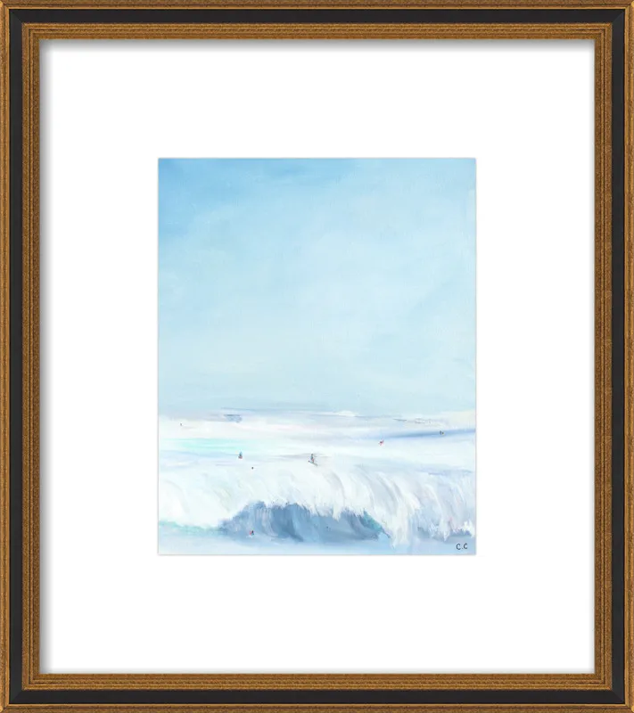 Wave Riders  by Caroline Chriss  for Artfully Walls