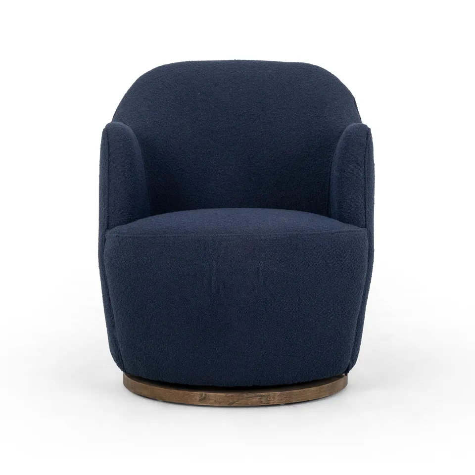 Aurora Swivel Chair - Copenhagen Indigo