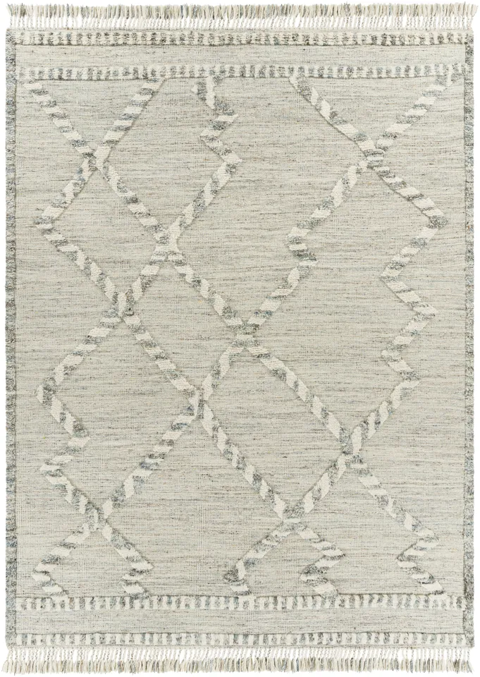 Cadiz Beige Indoor 2' x 3' Handmade Rug
