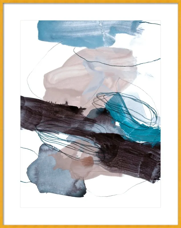 abstract painting VIII by Iris Lehnhardt for Artfully Walls