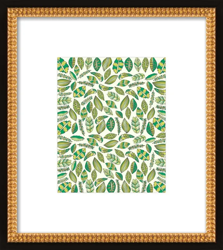 Tropical Greens by Pamela Gallegos for Artfully Walls