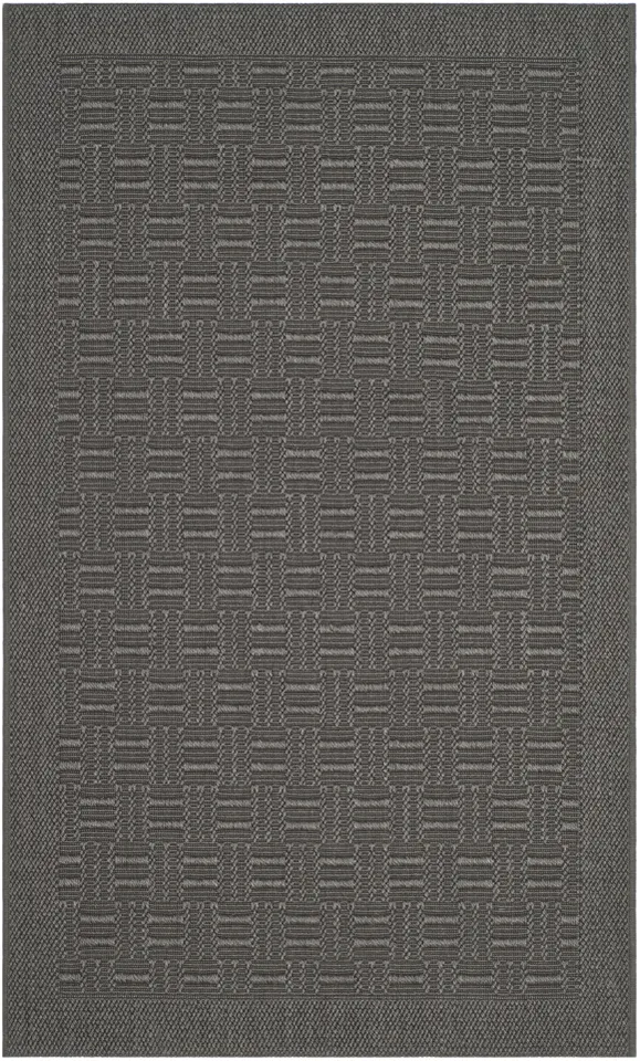 Arlo Home Woven Area Rug, PAB359E, Ash,  3' X 5'