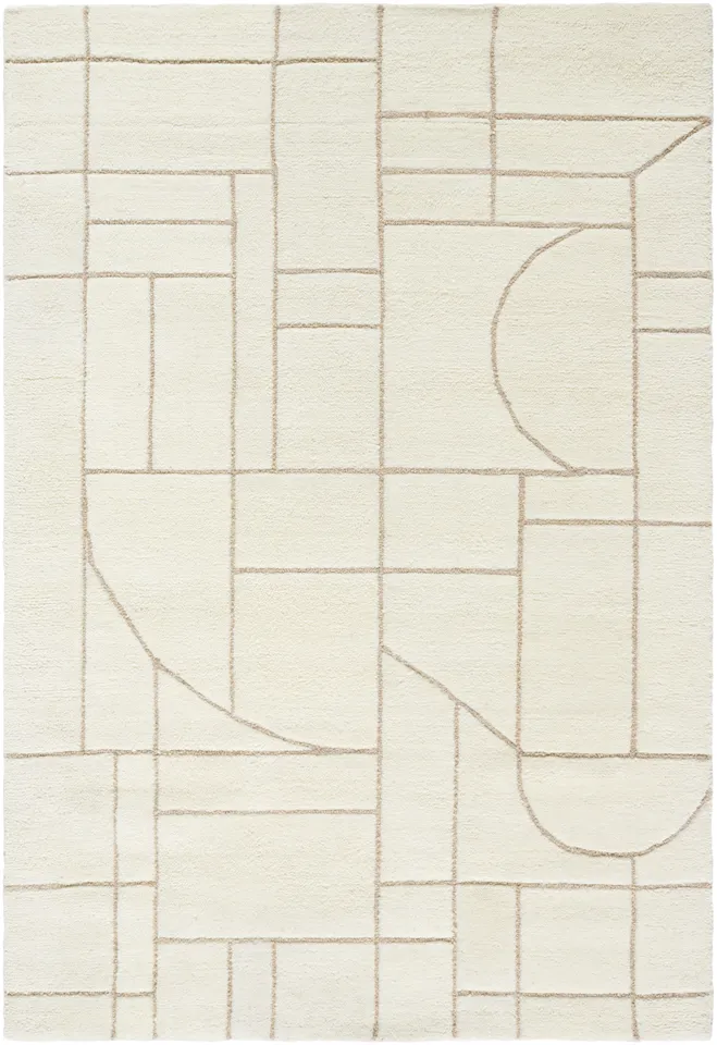 Portobello Beige Indoor 5' x 7'6" Handmade Rug