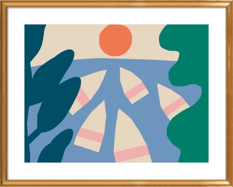 Tripoli Horizon by Anna Kovecses for Artfully Walls