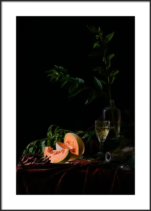 Cantaloupe by Dustin Halleck for Artfully Walls