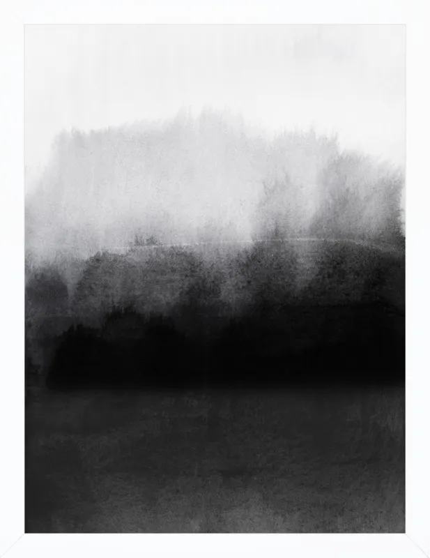 greyscale landscape by Iris Lehnhardt for Artfully Walls