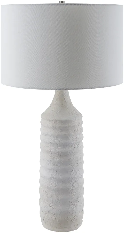 Snowfall  Hand Finished 31"H x 16"W x 16"D Accent Table Lamp