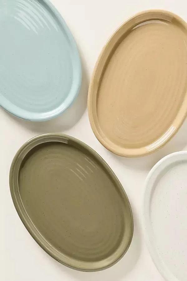 Scotia Stoneware Oval Platter