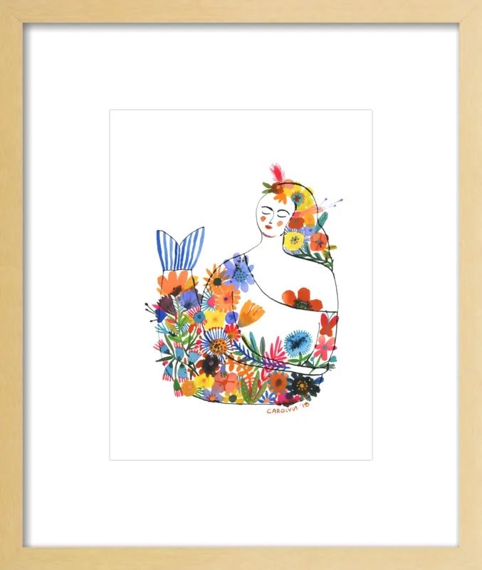Mermaid by Carolyn Gavin for Artfully Walls