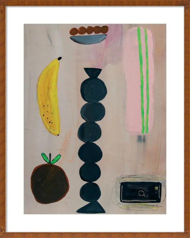 Still life with a phone vibration by Agata Królak for Artfully Walls
