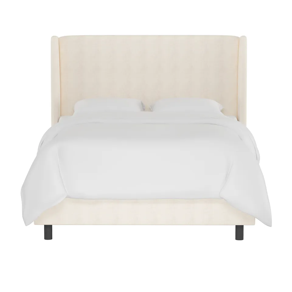 Full Lawrence Wingback Bed