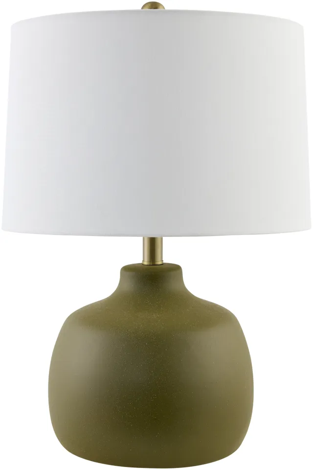 Braxton  Hand Painted 22"H x 16"W x 16"D Accent Table Lamp