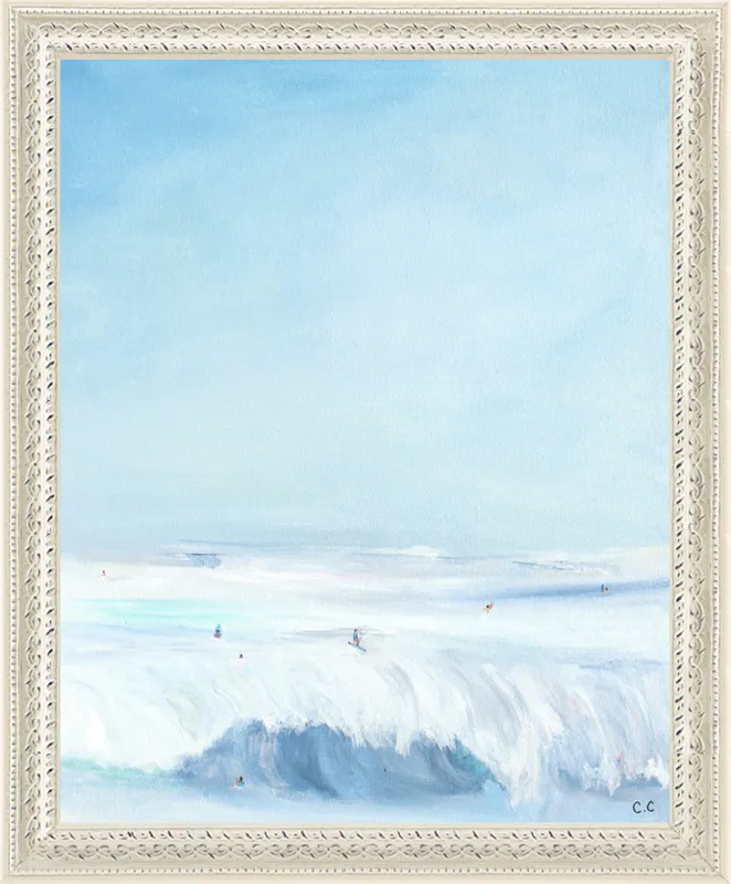 Wave Riders  by Caroline Chriss  for Artfully Walls