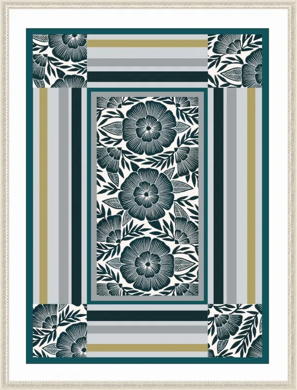 Botanical Frame 1 by Katharine Watson for Artfully Walls
