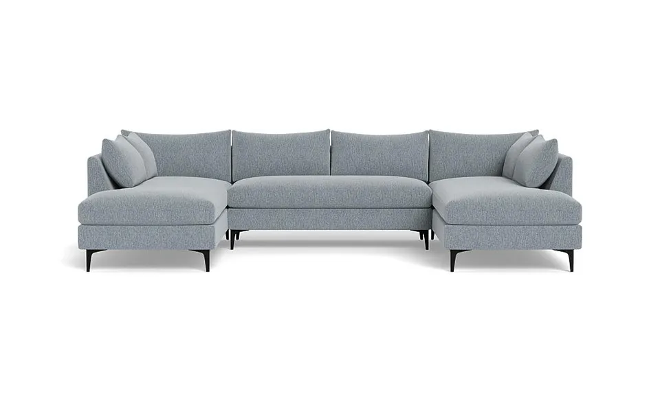 Sloan 3-Piece U-Bumper Sectional