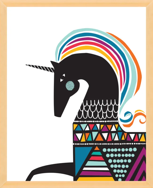 Unicorn by Rob Blackard for Artfully Walls