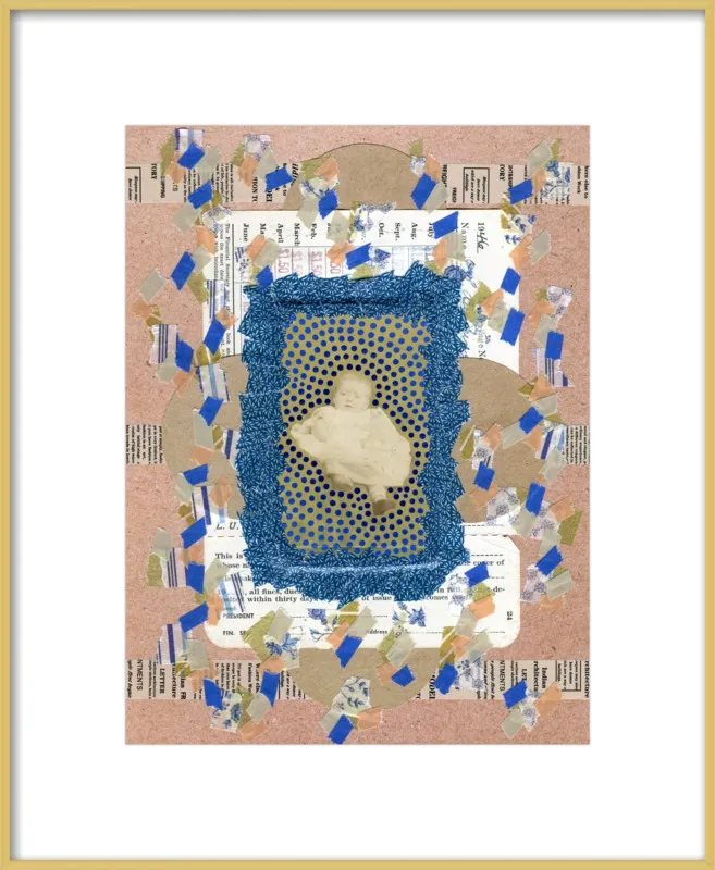 Blue awakening by Naomi Vona for Artfully Walls