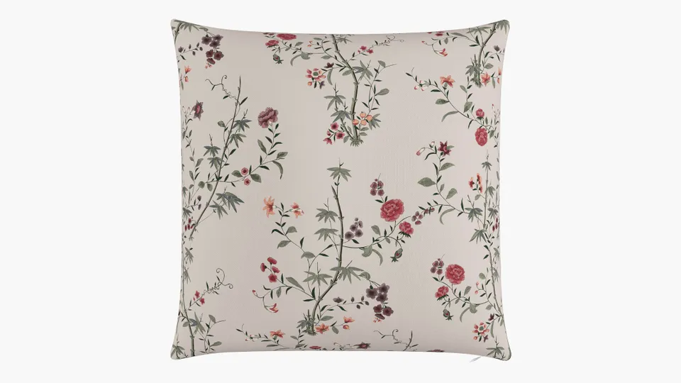 Throw Pillow 26", Multi Bamboo Garden, 26" x 26"
