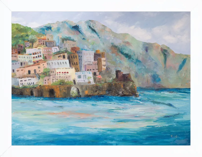 Amalfi Coast by Renee A Ortiz for Artfully Walls
